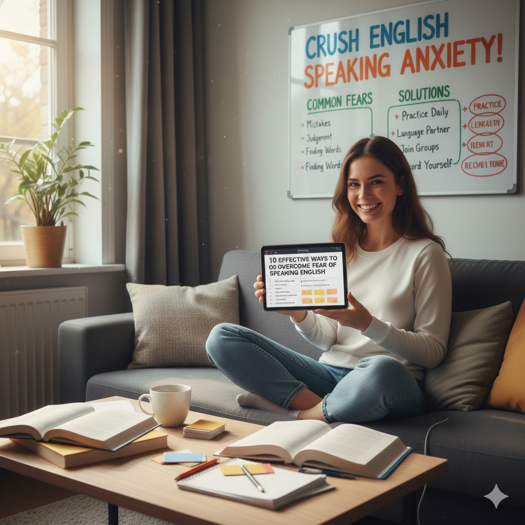 İngilizce Konuşma Korkusunu Yenmek İçin 10 Etkili Yöntem